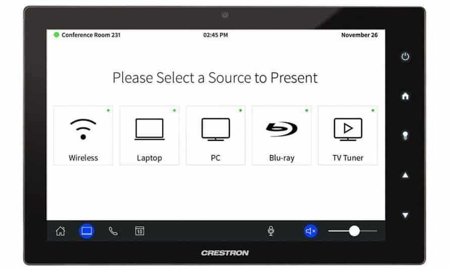 Crestron Touch Panel