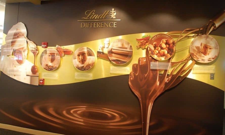 Lindt Dimensional Exhibit