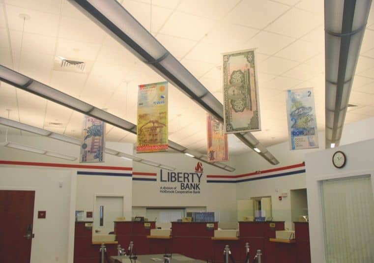 Fabric Ceiling Banners