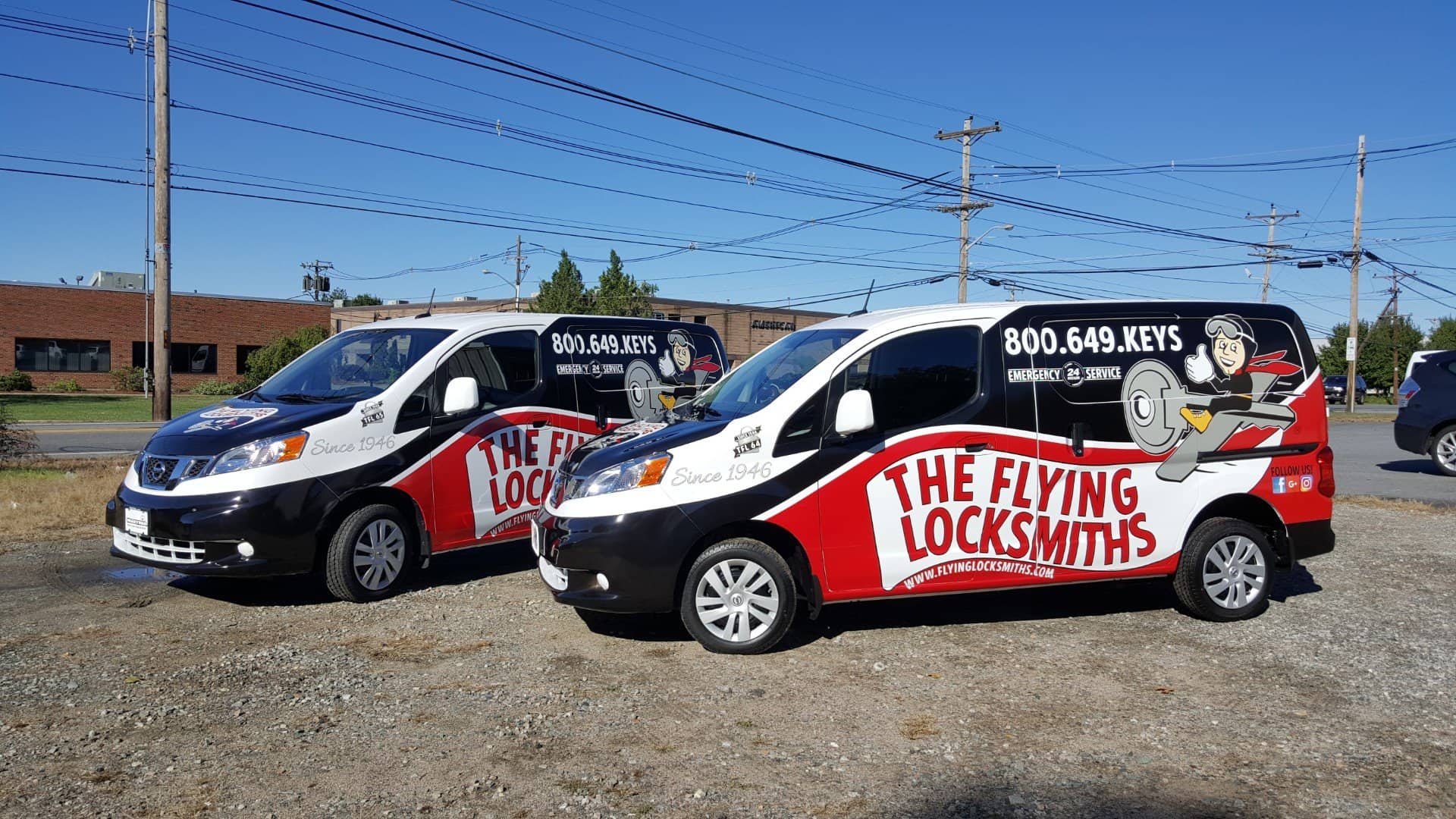 DGI_Fleet Vehicle Wraps The Flying Locksmith