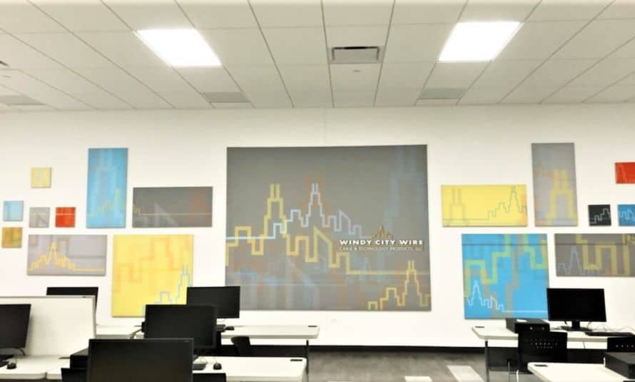 Acousti-Print Sound Absorbing Panels at Windy City Wire